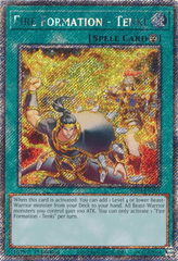 Fire Formation - Tenki - RA04-EN201 - (Platinum Secret Rare) - 1st Edition